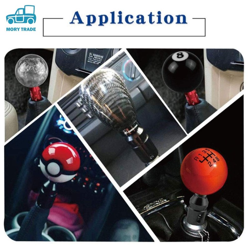 morytrade Shift Knob Conversion Adapter M12 x 1.25 Shift Lever