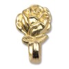 OOK 53510 Rose Push Pins, Tool-Free Lightweight Hangers, Brass, (2