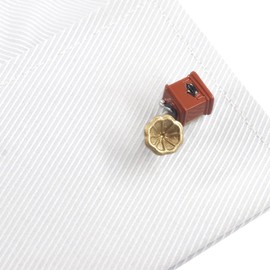 Retro Gramophone Phonograph Cufflinks