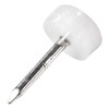 32 x Glides in plastic with nail | Ø 0,39''