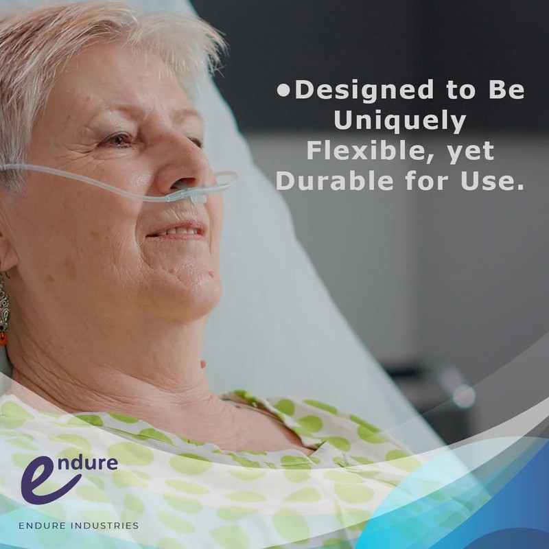 Endure ETCO2 Nasal Sampling Cannula, Split Prong, Adult 14 Ft