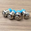 Gebildet 4pcs IP65 Waterproof Push Button 12mm 3A 12-24V with