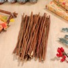 Lurrose Natural Wood Sticks for Crafts 50pcs DIY Art Supplies