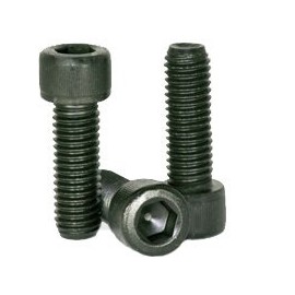 (75pcs) 5/8"-11x3 1/4",(PT) Socket Cap Screw, Alloy Steel, Thermal Black Oxide Finish, (inch), Size: 5/8"-11, Length: 3-1/4", Coarse Thread (UNC), Partially Threaded, RoHS