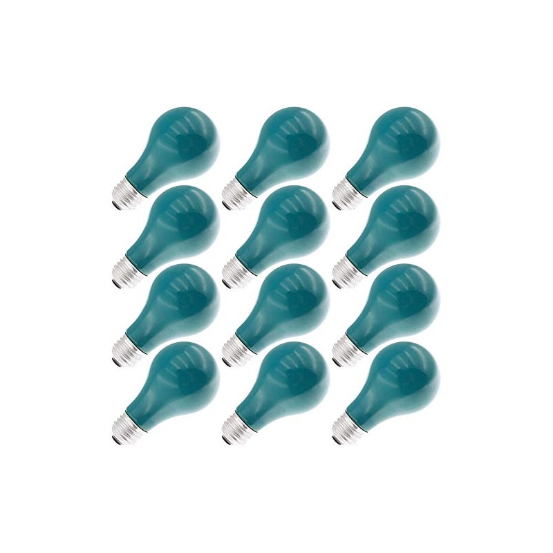 Specialty/Novelty 25A/G, 120 Volt, 25 Watt, A19 Green Incandescent Light
