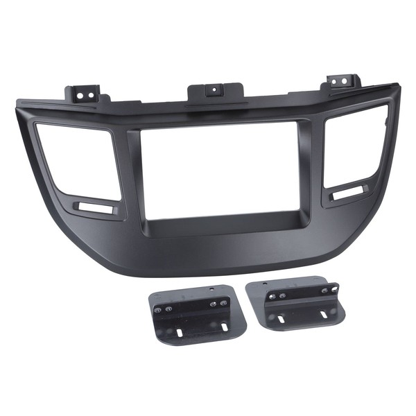 Radio Fascia for Hyundai Tucson (TLE) 2-DIN Black from 07/2015