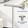 RUACQ T-Shape Hand Towel Holder Stand, 12inch Weighted Base Towel