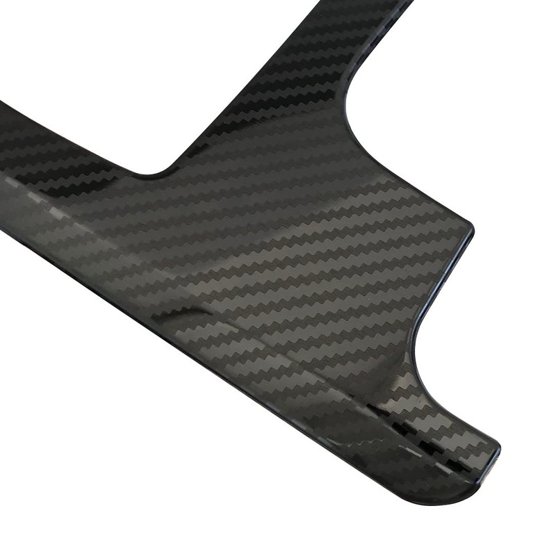 ruihe Carbon Fiber Pattern Car Gear Shift Knob Console Panel