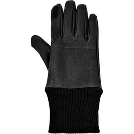 Leather Shooting Gloves Black by Parker-Hale