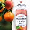 Sanpellegrino Zero Grams Added Sugar Italian Sparkling Drinks, Sparkling Peach