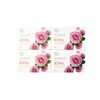 Mugunghwa 무궁화) 자연미인 비누 로즈비누 90g x4개 Mugunghwa) Natural Beauty Soap Rose Soap 90g x4 pieces