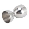Cocktail Jigger 30/60ml Stainless Steel Durable High Accuracy Wide Opening
