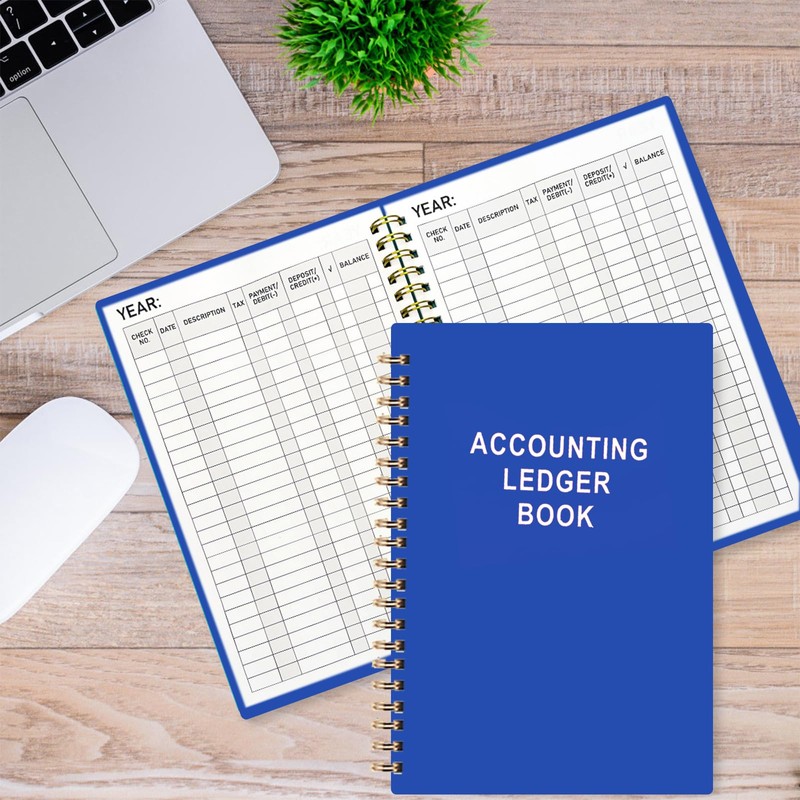 Checkbook Register - Check Register Book for Personal or Business,