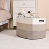ICERZCZ Extra Large Blanket Basket Living Room, Rectangle Storage Basket,