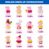 Peppa Pig Magnetic Wood Dress Up Doll. Includes 26 Colorful