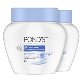 Pond's Face Facial Moisturizer for dry skin Dry Skin Cream hypoallergenic 190 ml, 2 pack