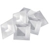 Soft Touch 3/4" Square Self Stick Noise Dampening Cabinet Bumpers, 6 Pack, Clear, 6 Count