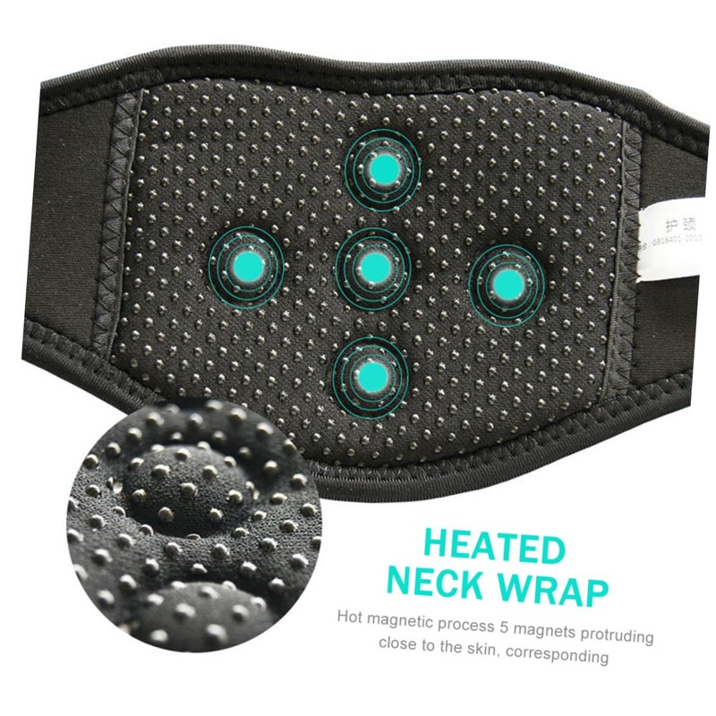 IWOWHERO Self Heating Neck Pad Neck Support Magnetic Therapy Comfortable