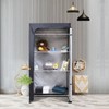ZYSUOR Wire Shelf Cover Dust Protective Heavy-Duty Storage Rack Cover