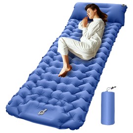 Inflatable Sleeping Pad for Camping - Traveling Sleep Mat,Lightweight Self-Inflating Compact Portable Mattress for Outdoor Travel Backpacking Hiking Tent Camping