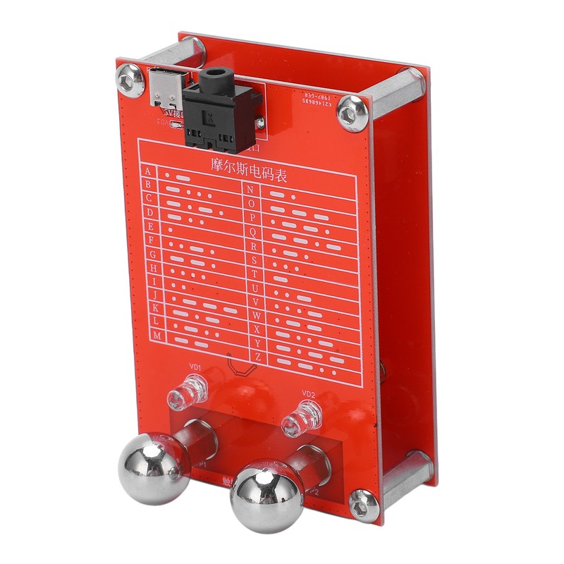 Automatic Telegraph Key Touch Sensitive CW Contact Key for Shortwave