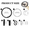 FunWorth Bicycle Brake Cable Kit, Stainless Steel, Bowden Cable Set
