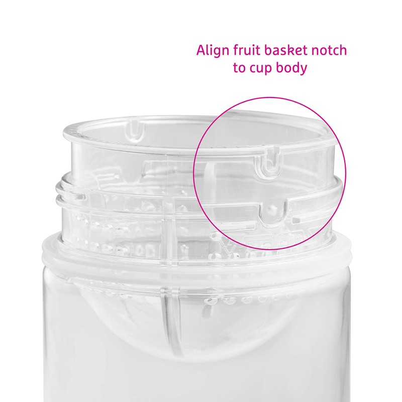 Munchkin Miracle 360 Fruit Infuser Sippy Cup, 14 oz/414 ml,