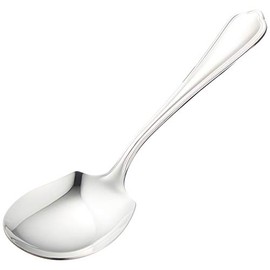 Endo Shoji OPG01034 Pigall Service Spoon, For Commercial Use, 18-8 Stainless Steel, Made in Japan