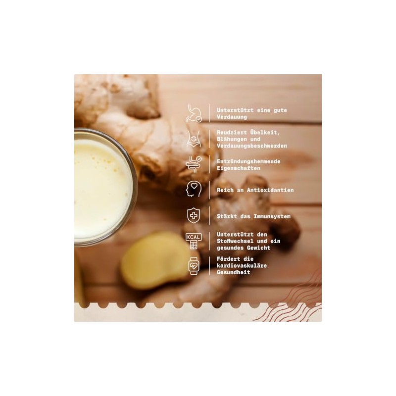 NaturaleBio Ginger Powder Organic 400 g Ginger Shot Powder, 100%