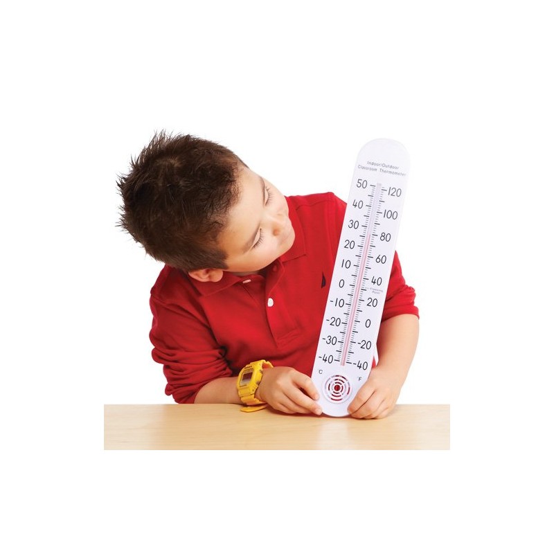 EAI Education Dual Scale Large Classroom Thermometer