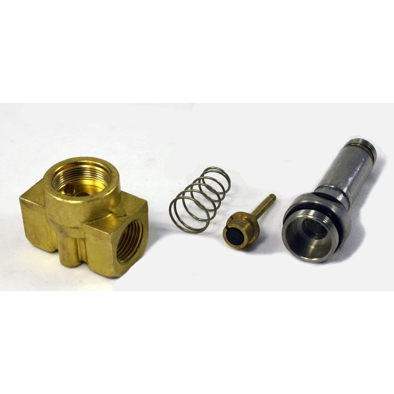 AceCrew Brass Solenoid Valve 3/8 inch NPT 12V DC Normally