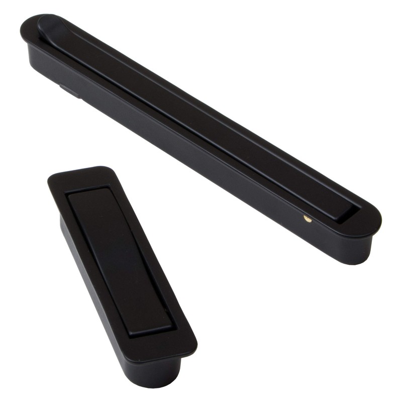 MITAL Modern Wall Panel Coat Hook Hinged Coat Hook Black