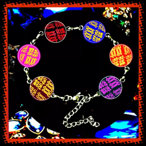 CHEAP TRICK SIX IMAGES CRYSTAL BRACELET SPECIAL ITEM