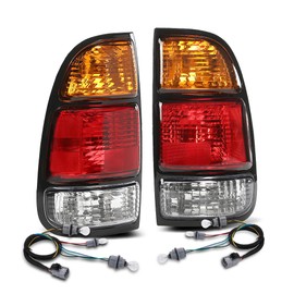 CHEDA Rear Tail Lights Lamp Assembly Compatible with Toyota Tundra Regular Cab & Access Cab 2000-2006 Fit Fleetside Bed Models Pilotos Traseros Conjunto