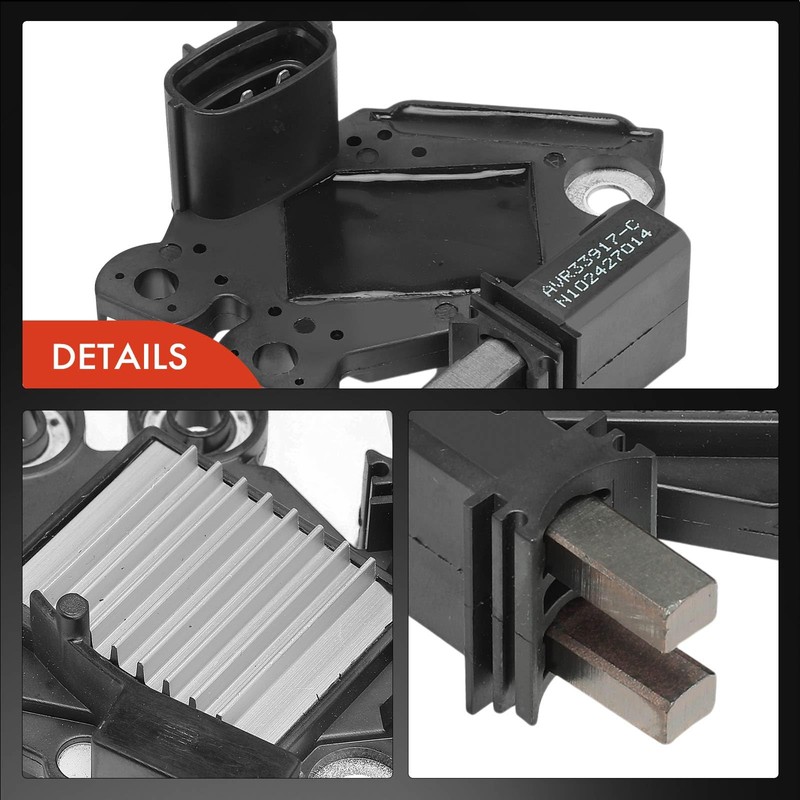 A-Premium Alternator Voltage Regulator Compatible with Hyundai Elantra 2007-2012 &