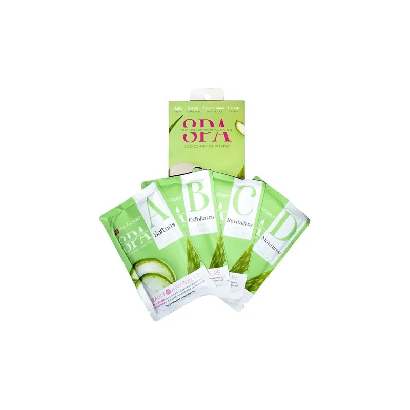Kit Spa Sales Y Crema Hidratante Mani Y Pedi ,