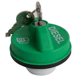 Mcgpsap 10591D Locking Diesel Fuel Cap Gas Cap Fit for Chevy Silverado Express Dodge Ram 2500 3500 W350 D350 ford F-250 E-350 Excursion GMC Sierra Savana MGC791 9MGC791