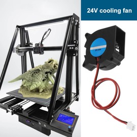 ECSiNG 4pcs Cooling Fan of 4020 for 3D Printers Blowers Voltage 24V 7500PRM Fast and Efficient Cooling Equipped Wire Easy Connection Plug and Play Consistent Long-Lasting and Stable Performance