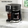 Hamilton Beach 2-Way 12 Cup Programmable Drip Hot and Iced