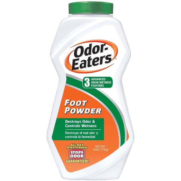 Odor-Eaters Foot Powder, 6 Oz, Pack of 4
