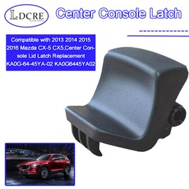 Center Console Latch Compatible with 2013 2014 2015 2016 Mazda CX-5 CX5,Center Console Lid Latch Replacement KA0G-64-45YA-02 KA0G6445YA02