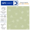 QPC Direct Dandelion Linen Effect PVC Oilcloth Table Cover Vinyl