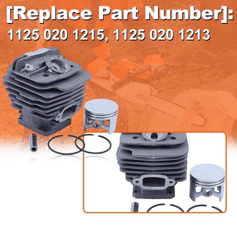Mtanlo 48mm Cylinder Piston Kit for Stihl 034 034AV 034SUPER