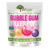 Tree Hugger Bubble Gum Pops in Stand Up Resealable Bags,
