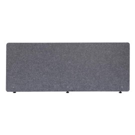 59 x 24 inch Privacy Panel,Sound Proof Desk Divider for Students,Office Partitions Absorbing Cubicle Desk Divider,Clamp-on Acoustic Partition (Grey)