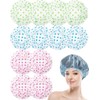 Gorras Baño Mujer Ducha Reutilizables Diseño Elegante Ajuste Cómodo Protección