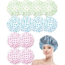 Gorras Baño Mujer Ducha Reutilizables Diseño Elegante Ajuste Cómodo Protección Cabello Hechas Material Eva Duradero Elástico