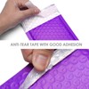 Switory 50pcs 10.2x17.7cm Poly Bubble Mailers 4x7 Inch Padded Envelopes