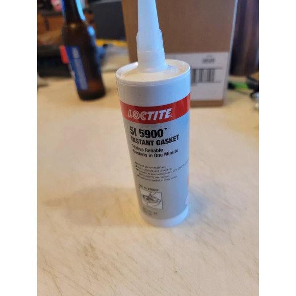 LOCTITE SI 5900 Instant Gasket 5 OZ Cartridge 270637 EXP