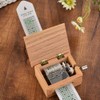 Nikou DIY Music Box, 15 Note Hand‑Cranked Wooden Music Box